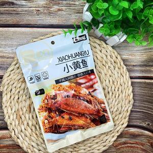 仁尚家香辣味小黃魚(yú)休閑食品魚(yú)干70g