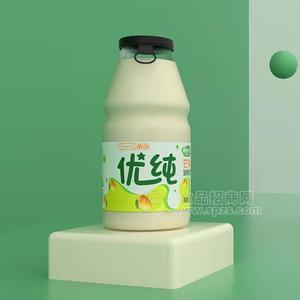 優(yōu)純芒果發(fā)酵乳飲品招商乳飲料340ml