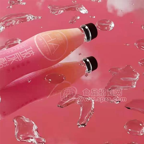 御健宝白桃味气泡水汽水420ml