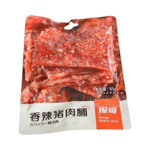 報哥香辣豬肉脯休閑食品肉干肉脯招商68g