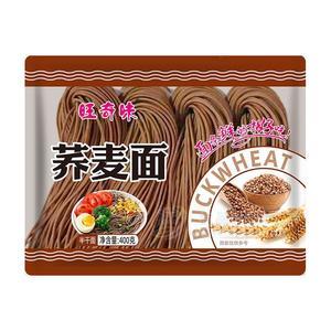 旺奇味蕎麥面半干面方便食品廠家直銷招商400g