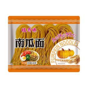 旺奇味南瓜面半干面方便食品厂家直销招商400g
