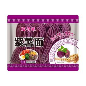 旺奇味紫薯面半干面方便食品廠家直銷招商400g