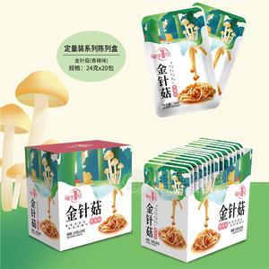 味字1号香辣金针菇（24g)休闲零食口袋零食