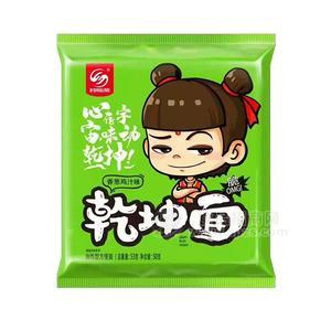 時來運(yùn)轉(zhuǎn)乾坤面香蔥雞汁味油炸型方便面休閑食品招商53g