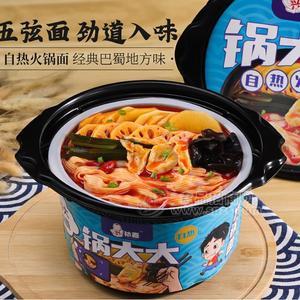 秾嘉鍋大大自熱火鍋面碗裝方便食品