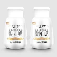 口口淳燕麦小白奶乳饮料招商280ml