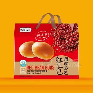 佩奇狀元紅豆包調(diào)理面包烘焙食品招商