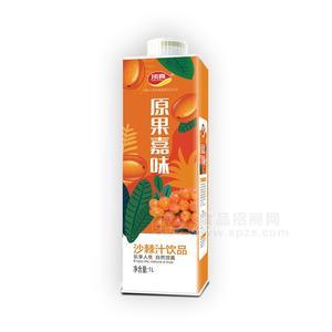 頂真原果嘉味沙棘汁飲品廠家直銷招商1L