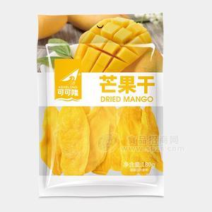 可可隆芒果干休閑食品蜜餞果脯180g