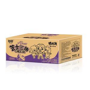 妙奇芝士三角蓝莓味含乳固态成型制品休闲食品招商2.25kg
