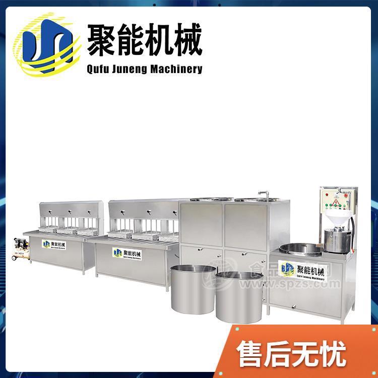 宝鸡气压压制操作简单 小型豆腐机器全自动化 	豆腐机器生产线