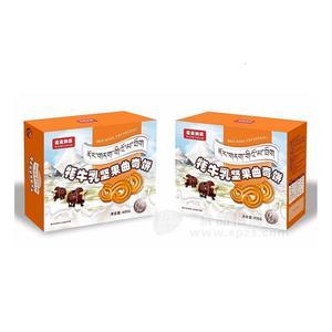 盒装饼干牦牛奶饼干