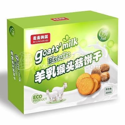 麥麥納琪羊乳猴頭菇餅干