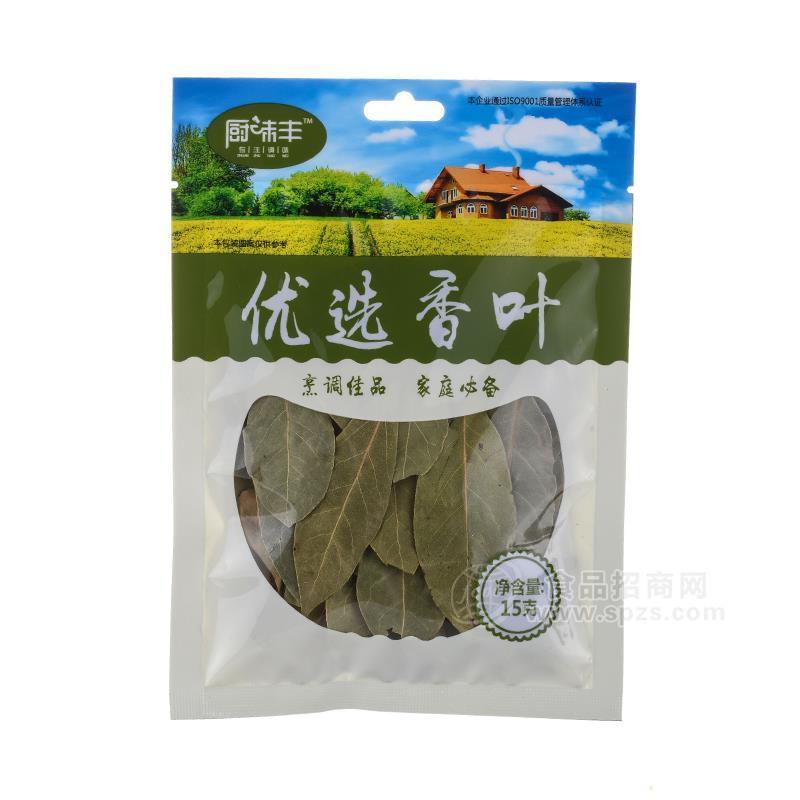 廚味豐優(yōu)選香葉調(diào)味大料袋裝招商15g