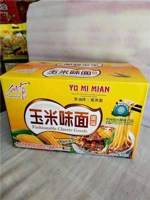 非油炸 营养面玉米味面
