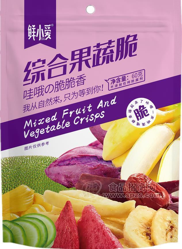 鲜小爱综合果蔬脆60g