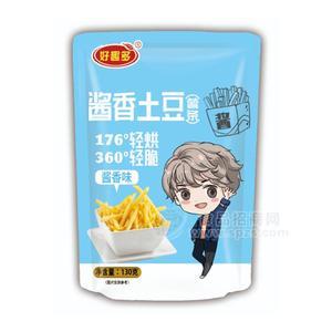 好趣多醬香土豆醬香味休閑食品招商130g