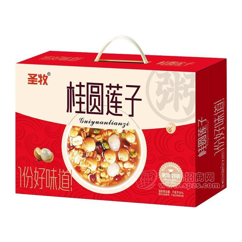 圣牧桂圓蓮子粥八寶粥方便粥方便食品禮盒裝招商