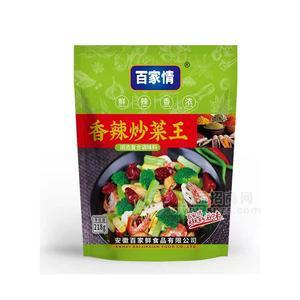 百家情香辣炒菜王固態(tài)復(fù)合調(diào)味料廠家招商218g