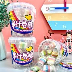 萌孩子混合水果口味果汁卷糖儿童糖果招商162g
