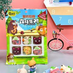 萌孩子火龙果 草莓 芒果 蓝莓 森林派对果肉软糖儿童糖果招商76g