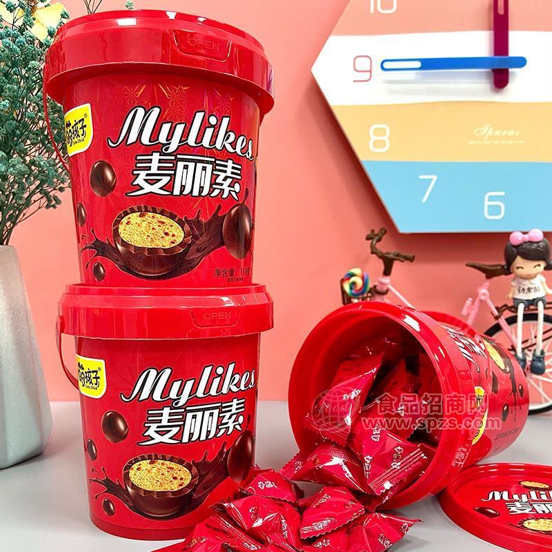 萌孩子麦丽素巧克力118g