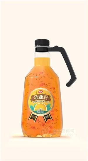 雅闊奇亞籽香橙果粒果汁復(fù)合飲料