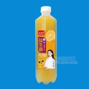橙汁益生菌复合果汁饮料招商1.25L