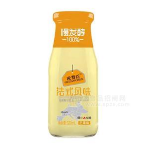 慢發(fā)酵港式風(fēng)味芒果味發(fā)酵酸奶飲品招商320ml