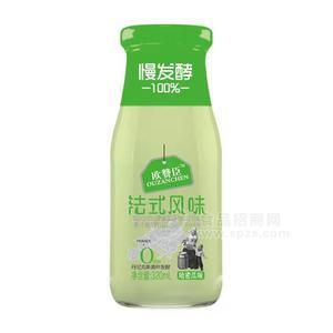 慢發(fā)酵港式風(fēng)味哈密瓜味果汁酸奶飲品招商320ml