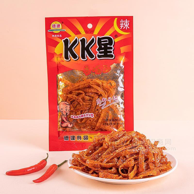 kk星辣條調(diào)味面制品休閑食品 42g