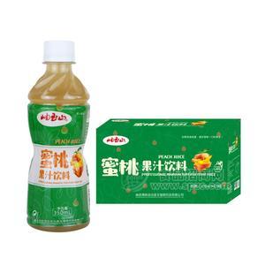 岫玉山蜜桃果汁飲料 果味飲料招商 蜜桃汁代理350mlx15瓶