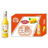 10瓶整箱裝 生榨復(fù)合果肉飲料 岫玉山 芒果蘋(píng)果復(fù)合果肉飲料招商300mlx10瓶