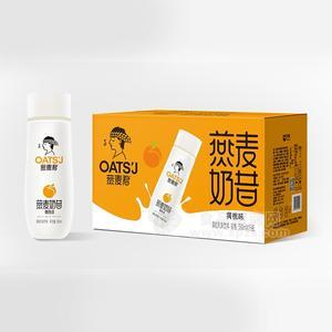 昊雨燕麥君黃桃味燕麥奶昔果粒乳味飲料乳飲料招商380ml×15瓶