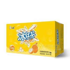 白象柠檬味冰红茶茶饮料瓶装招商500ml×15瓶
