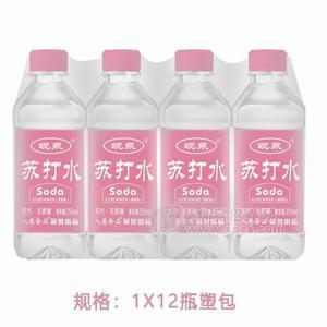 岘泉无汽无蔗糖蜜桃味苏打水瓶装招商350ml×12瓶