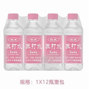 峴泉無(wú)汽無(wú)蔗糖蜜桃味蘇打水瓶裝招商350ml×12瓶