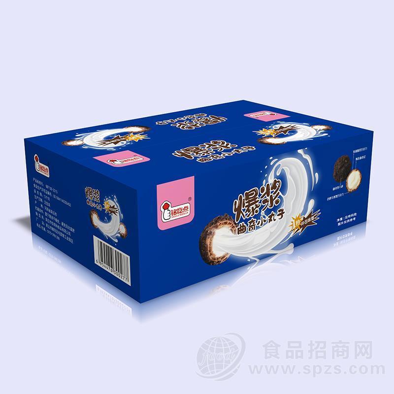 铭吃点爆浆曲奇小丸子休闲食品招商