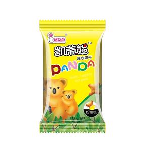 铭吃点凯蒂熊注心饼干柠檬味休闲食品招商