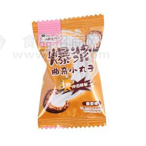 铭吃点爆浆曲奇小丸子酸奶味休闲食品招商