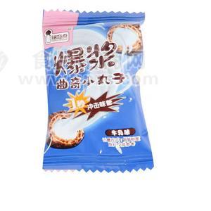 铭吃点牛乳味爆浆曲奇小丸子休闲食品招商