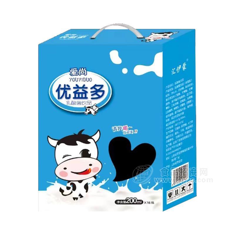 爱尚优益多乳酸菌饮品乳饮料200mlx16瓶