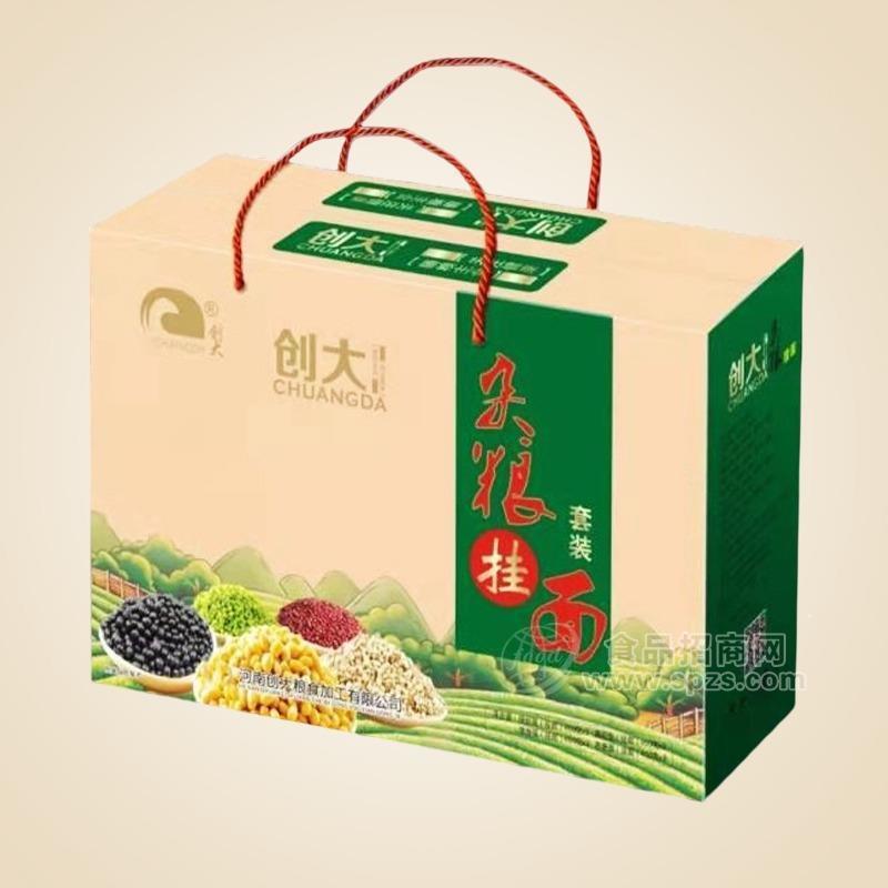 创大杂粮挂面礼盒装招商礼袋装