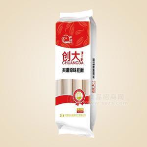 創(chuàng)大爽滑原味掛面招商面條900g