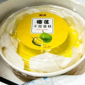 麦乐果榴莲千层蛋糕烘焙蛋糕实图招商
