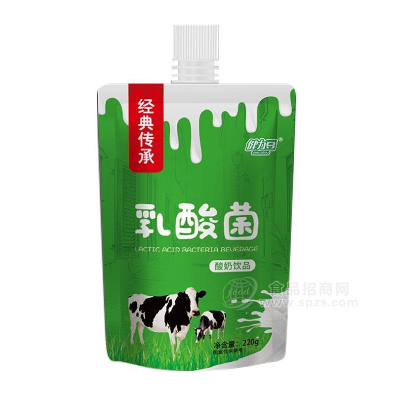健力豆乳酸菌酸奶饮品招商220gx40袋
