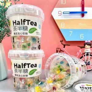 萌孩子茶半糖爆浆流心软糖200g