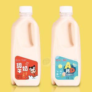 初一甜牛奶、AD鈣乳酸菌飲品招商1.26L
