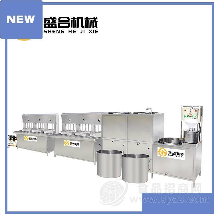 大型老豆腐机商用可定做 榆林冲浆豆腐机豆制品设备可定做型号
